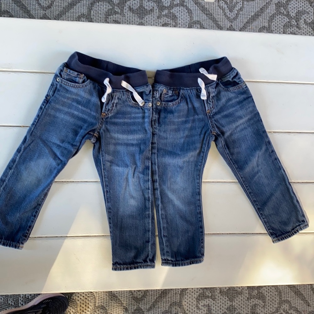 3T Boys Gap drawstring denim pants
